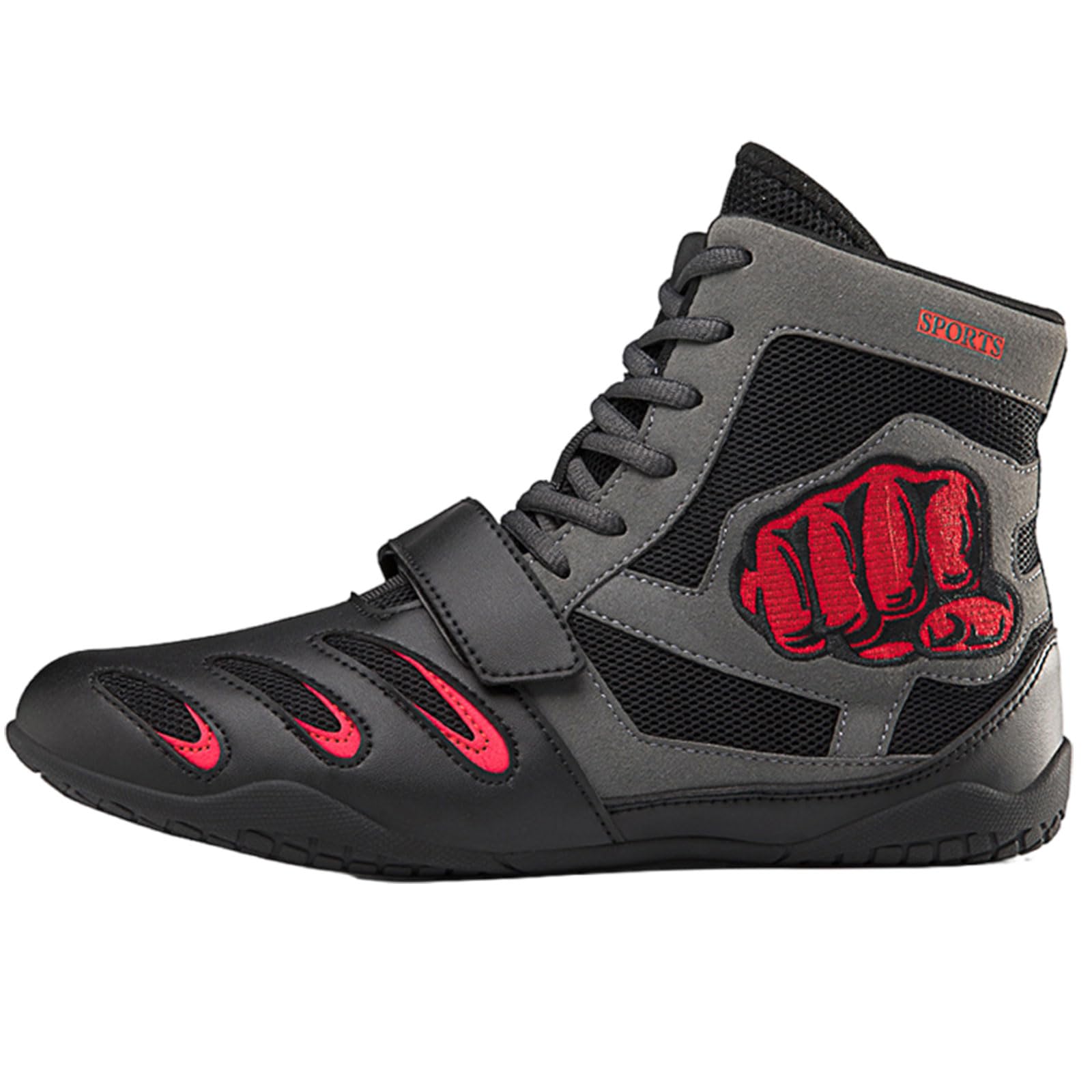 Amazon.co.jp: ボクシングシューズ、メンズレスリングシューズブーツ